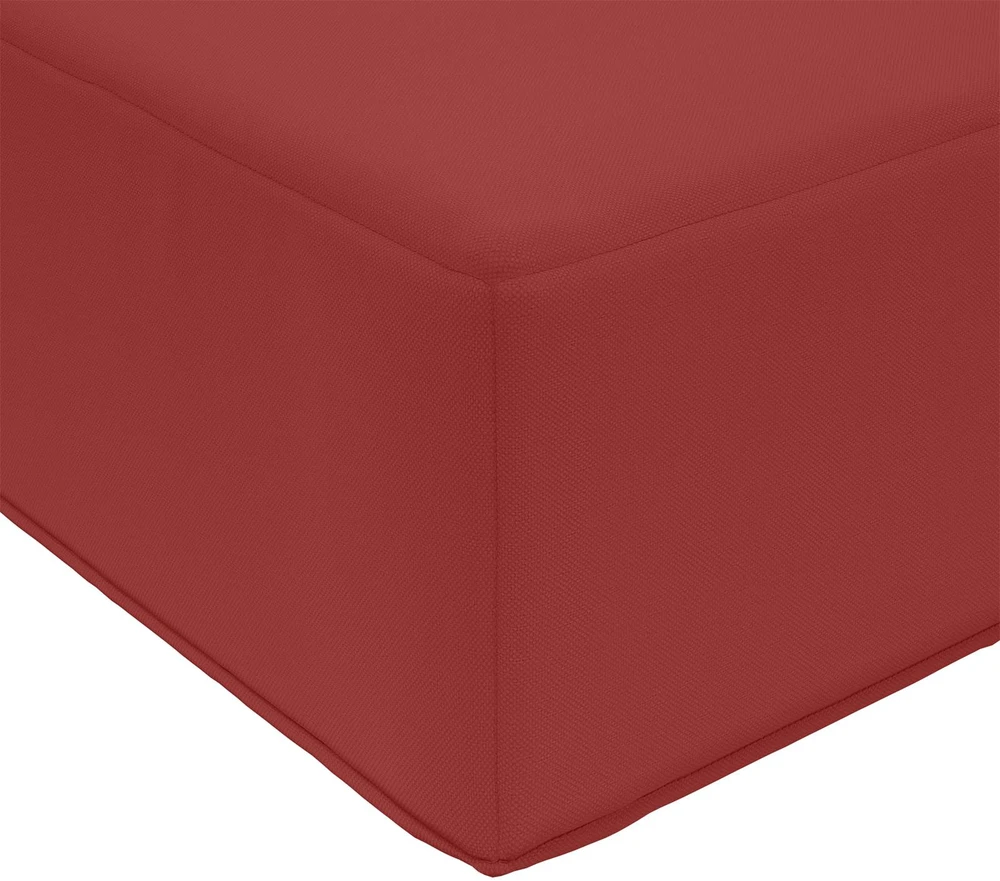 Lauko sofa pagalvėlė Poliesteris Vyno raudonumo 60 x 60 cm