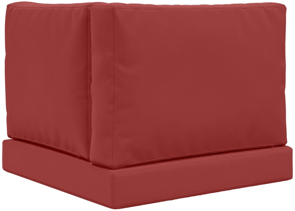 Lauko sofa pagalvėlė Poliesteris Vyno raudonumo 60 x 60 cm