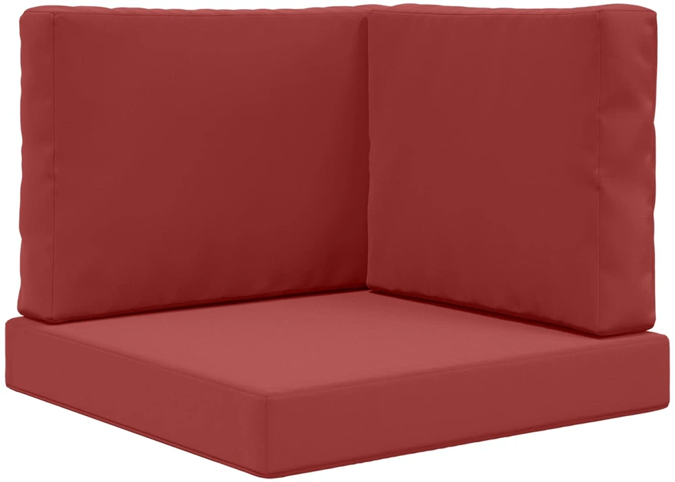 Lauko sofa pagalvėlė Poliesteris Vyno raudonumo 60 x 60 cm