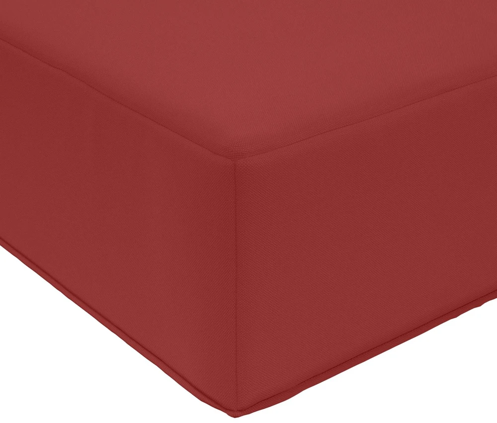 Lauko sofa pagalvėlė Poliesteris Vyno raudonumo 60 x 60 cm