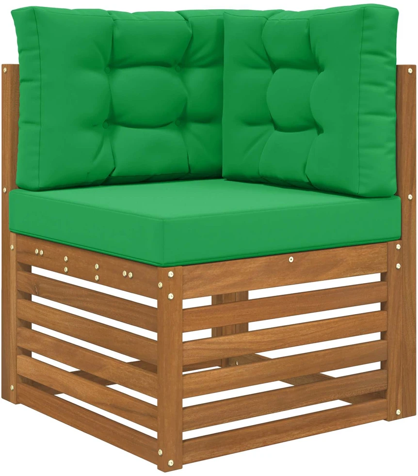 Lauko sofa pagalvėlė Poliesteris Žalia 60 x 60 cm