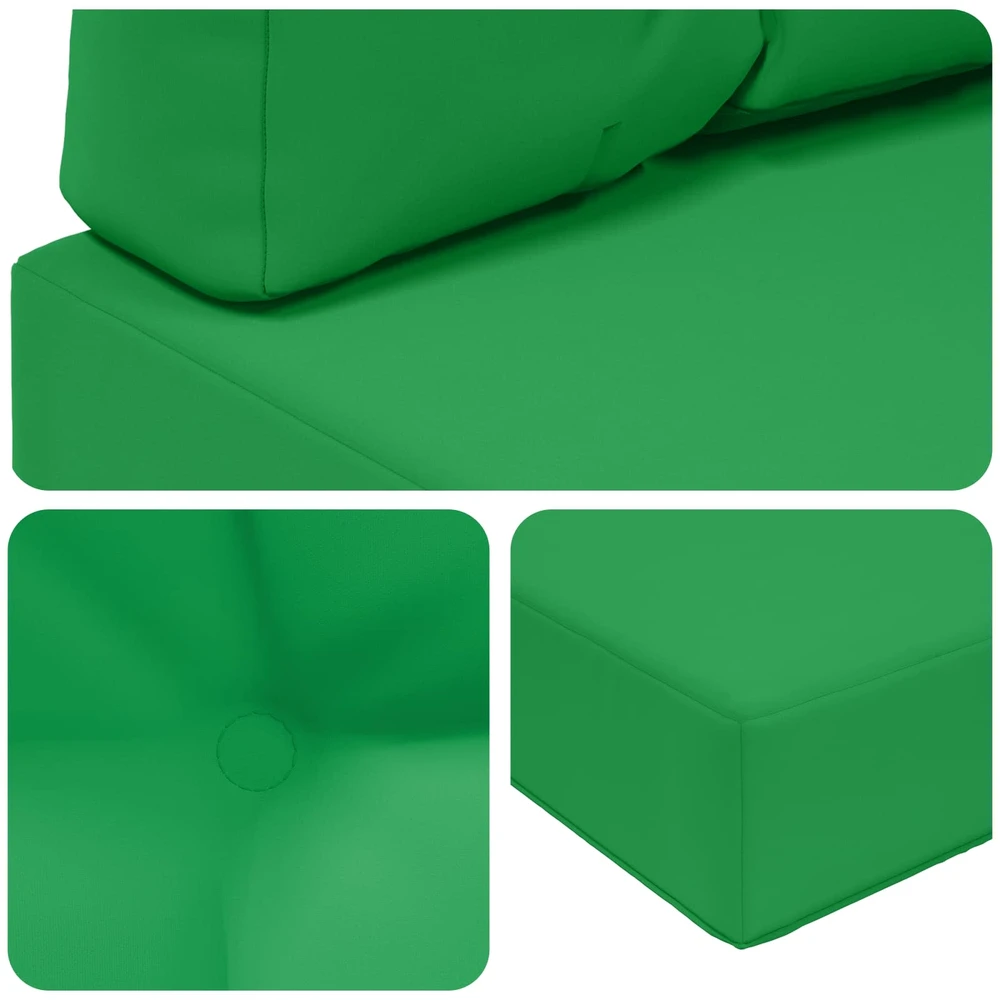 Lauko sofa pagalvėlė Poliesteris Žalia 60 x 60 cm