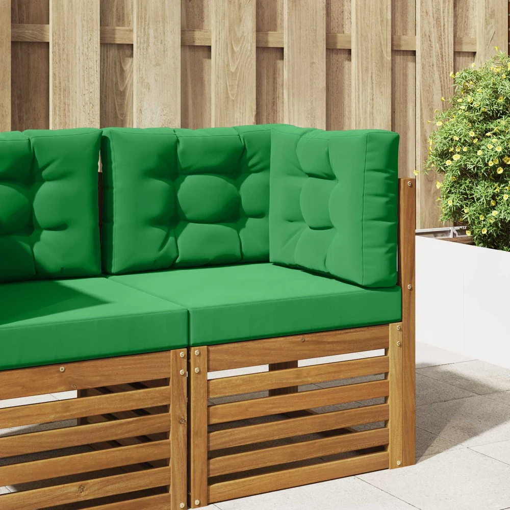 Lauko sofa pagalvėlė Poliesteris Žalia 60 x 60 cm