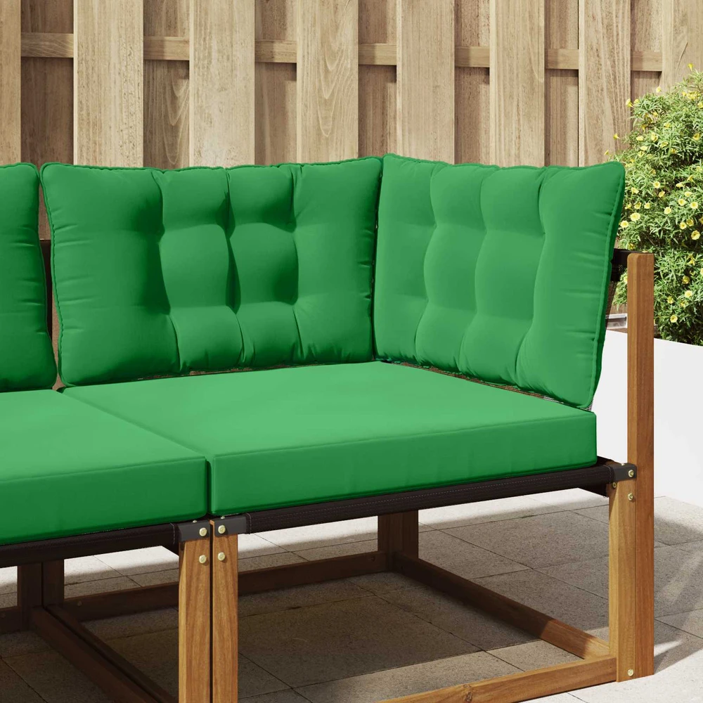 Lauko sofa pagalvėlė Poliesteris Žalia 68,5 x 68,5 cm