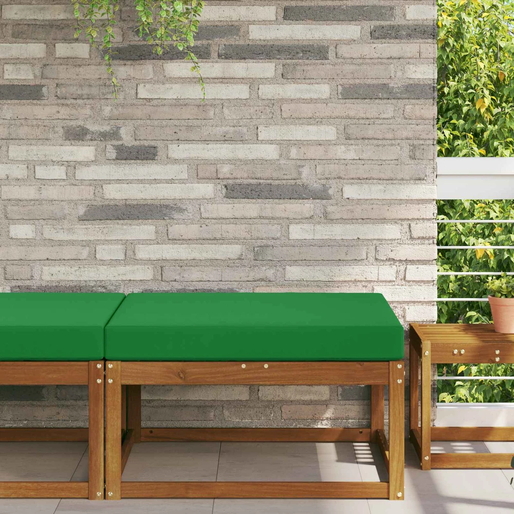 Lauko sofa pagalvėlė Poliesteris Žalia 80 x 80 cm