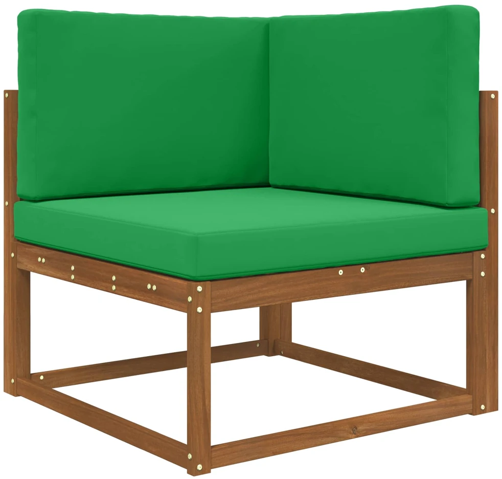 Lauko sofa pagalvėlė Poliesteris Žalia 80 x 80 cm