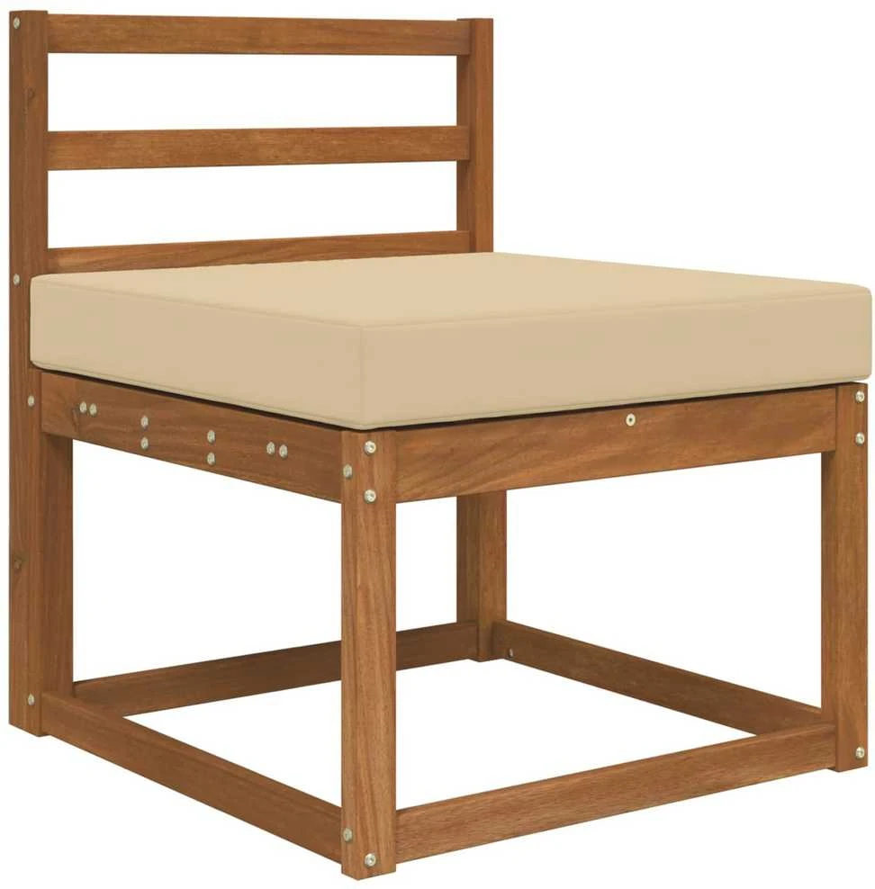 Lauko sofa pagalvėlė Poliesteris Smėlio 60 x 60 cm