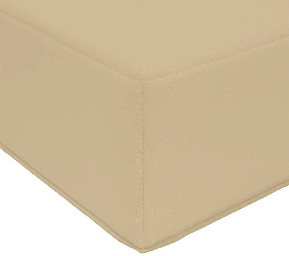 Lauko sofa pagalvėlė Poliesteris Smėlio 60 x 60 cm
