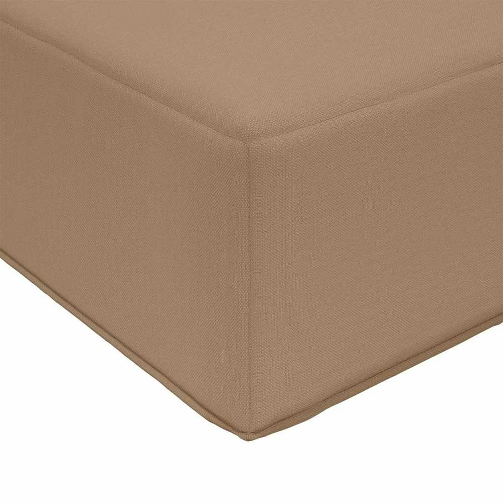 Lauko sofa pagalvėlė Poliesteris Taupe 80 x 80 cm