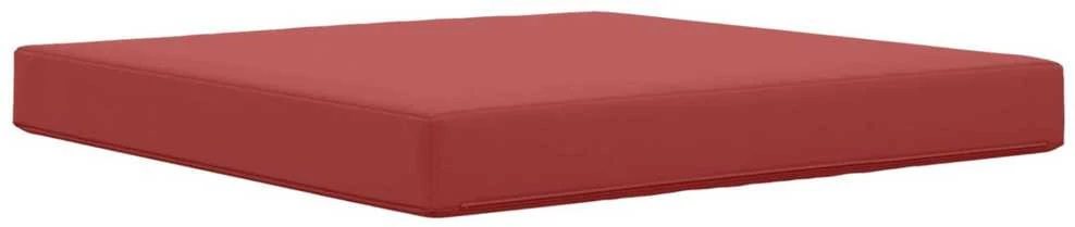 Lauko sofa pagalvėlė Poliesteris Vyno raudonumo 80 x 80 cm