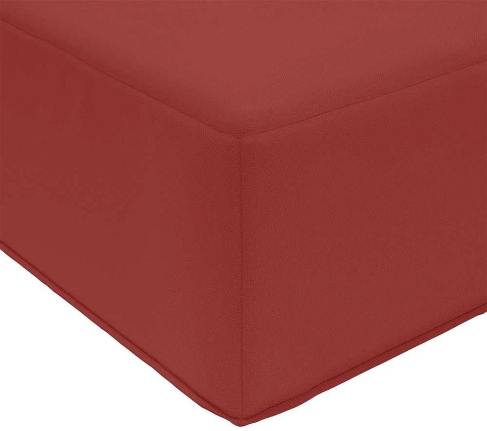 Lauko sofa pagalvėlė Poliesteris Vyno raudonumo 80 x 80 cm