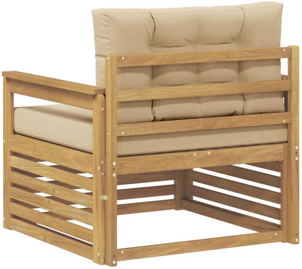 Lauko sofa Poliesteris Balta
