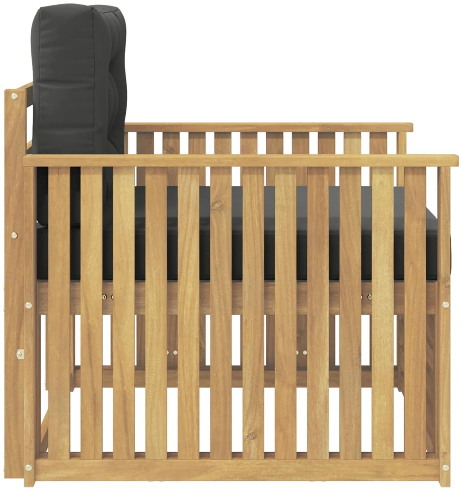 Lauko sofa Poliesteris Balta