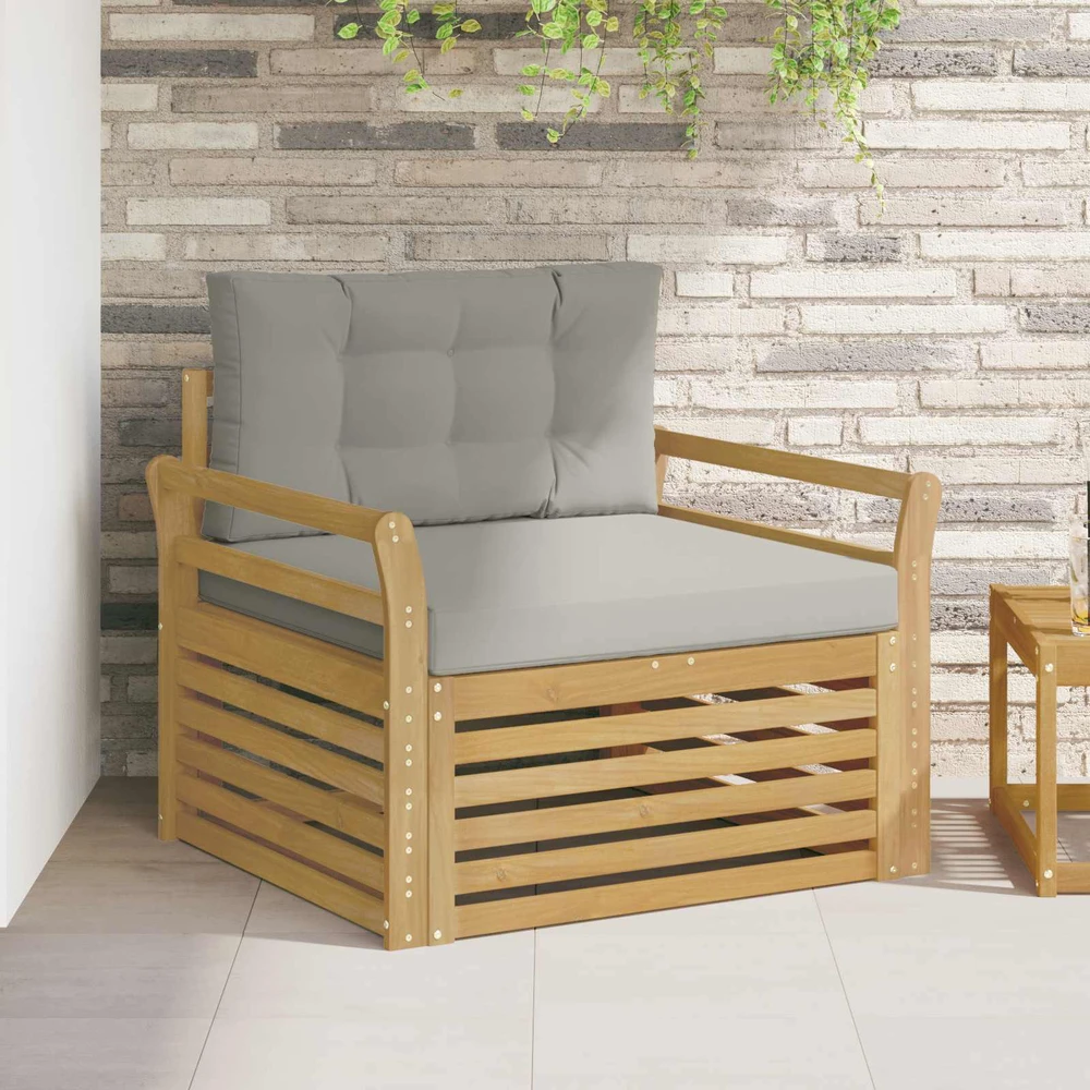 Lauko sofa Poliesteris Balta