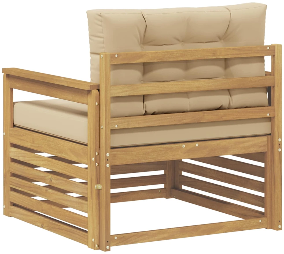 Lauko sofa Poliesteris Balta