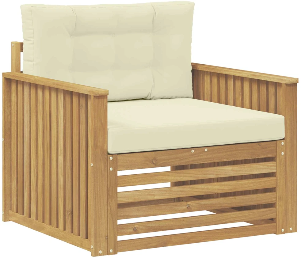 Lauko sofa Poliesteris Balta