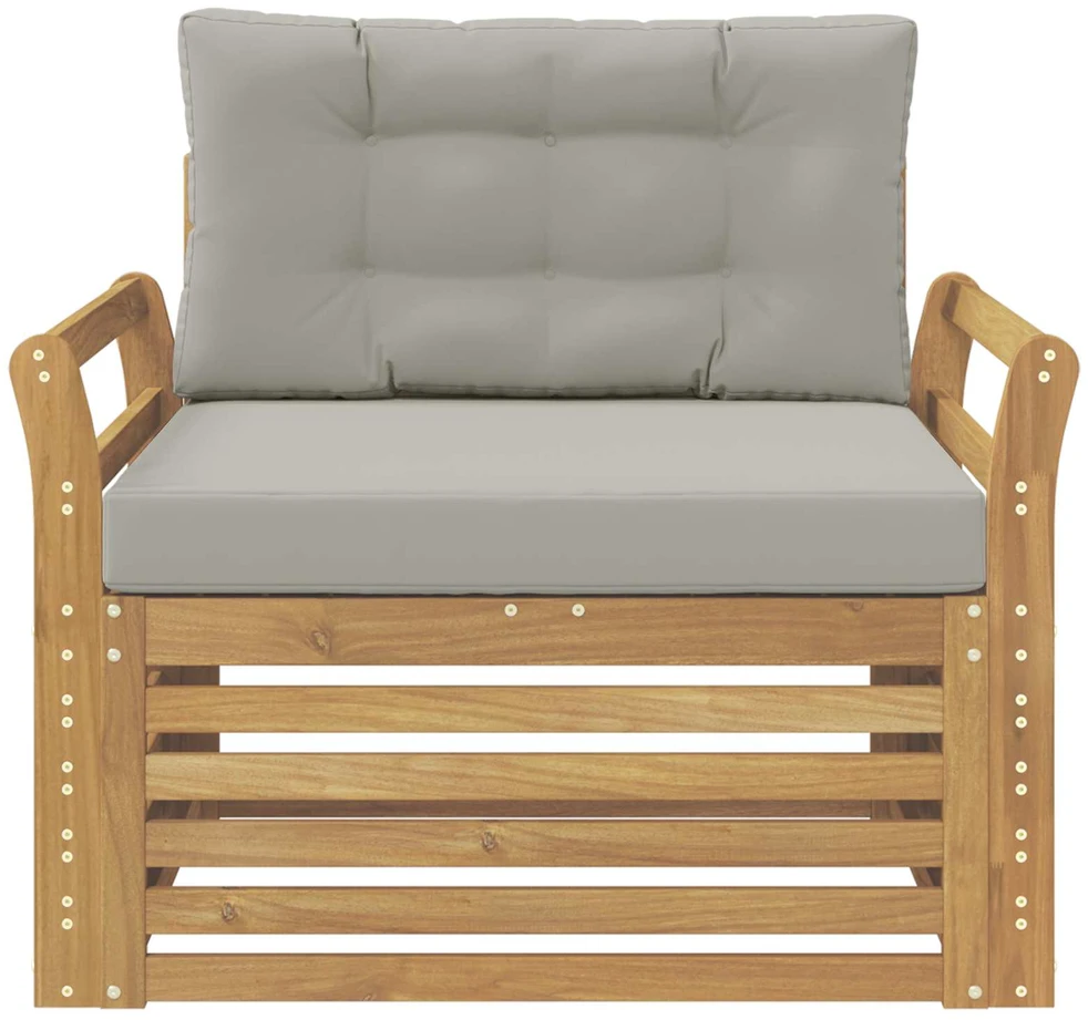 Lauko sofa Poliesteris Balta