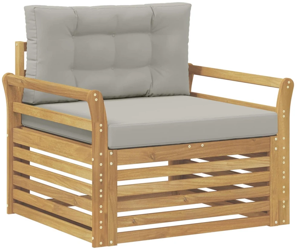Lauko sofa Poliesteris Balta