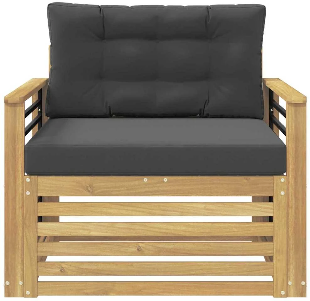 Lauko sofa Poliesteris Balta