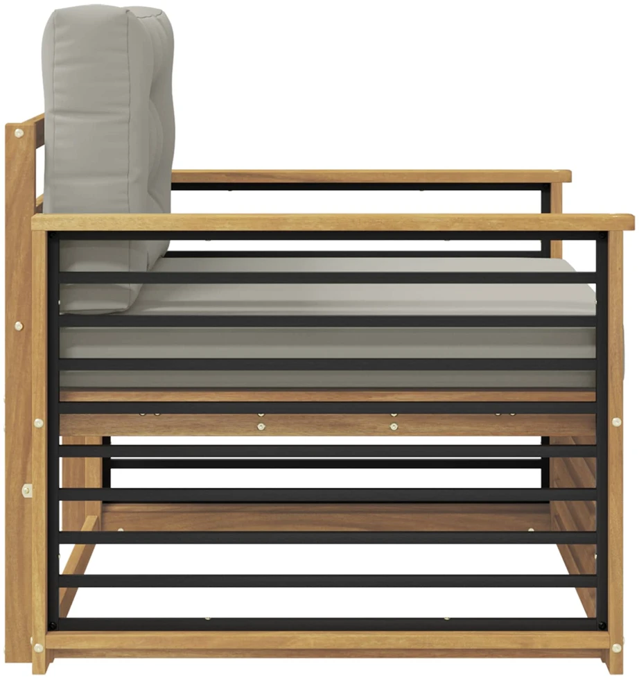 Lauko sofa Poliesteris Balta