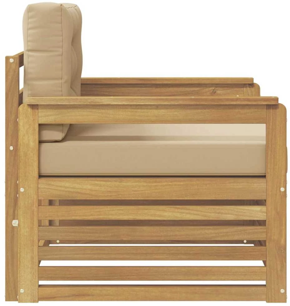 Lauko sofa Poliesteris Balta