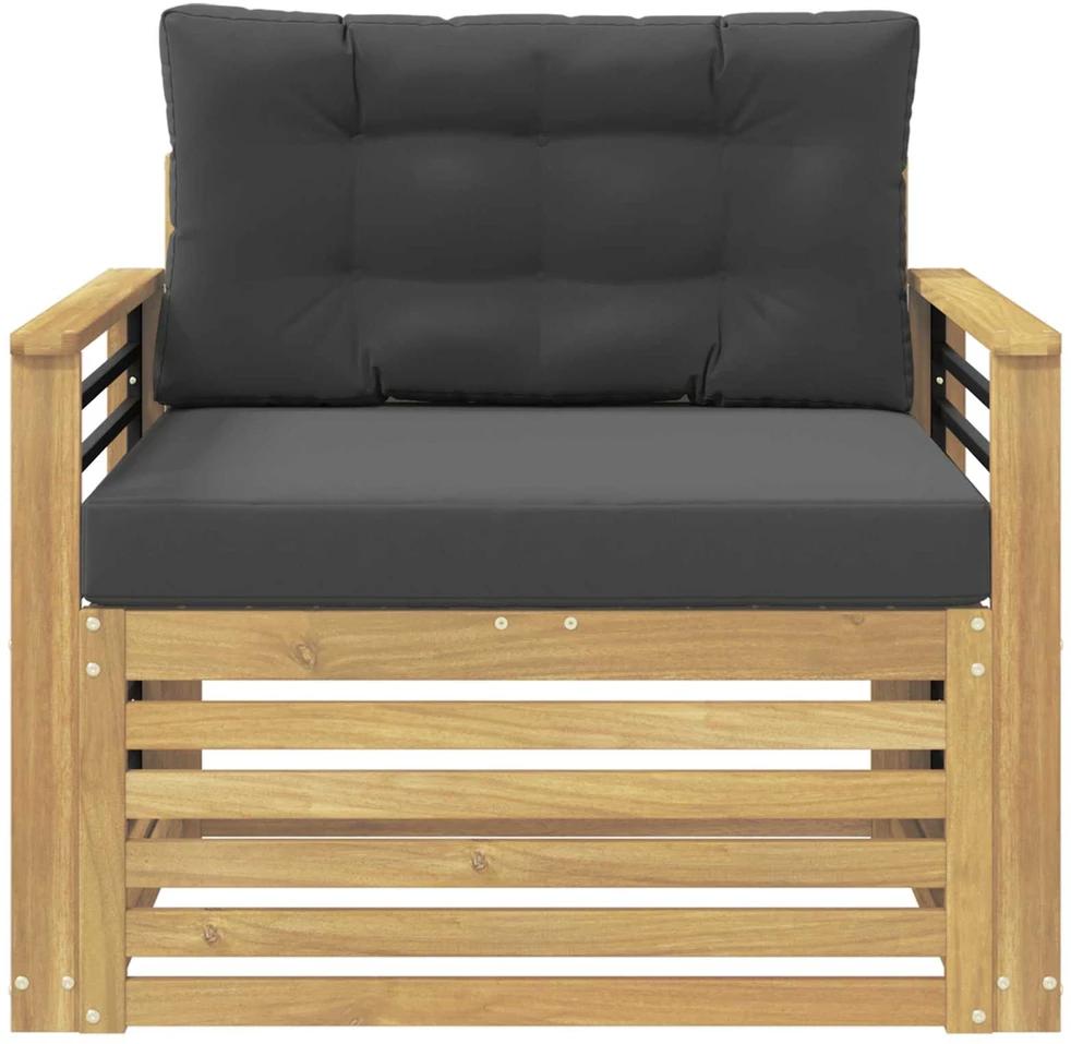 Lauko sofa Poliesteris Balta