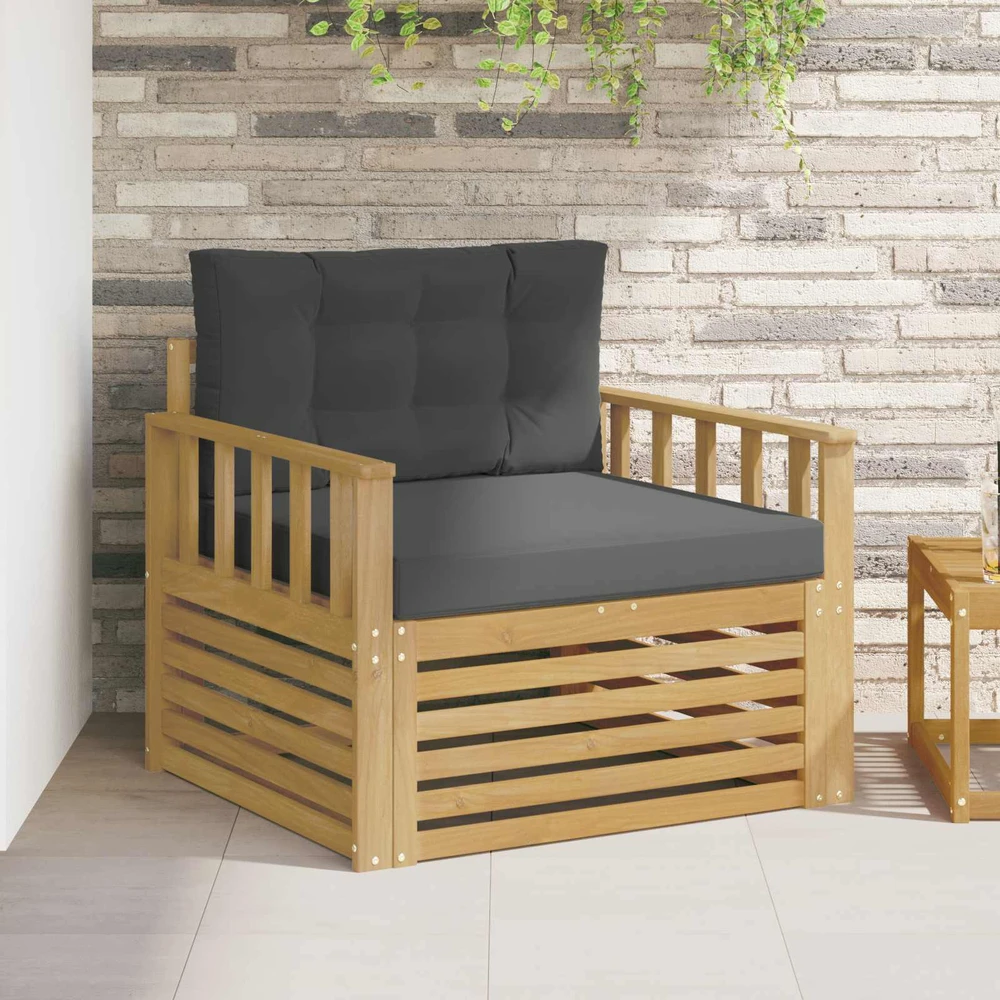 Lauko sofa Poliesteris Balta
