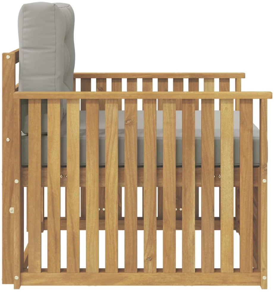 Lauko sofa Poliesteris Balta