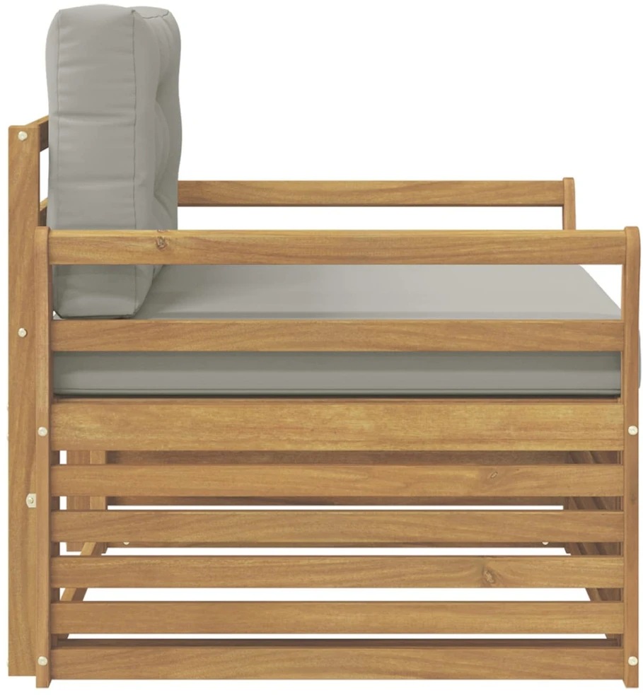 Lauko sofa Poliesteris Balta
