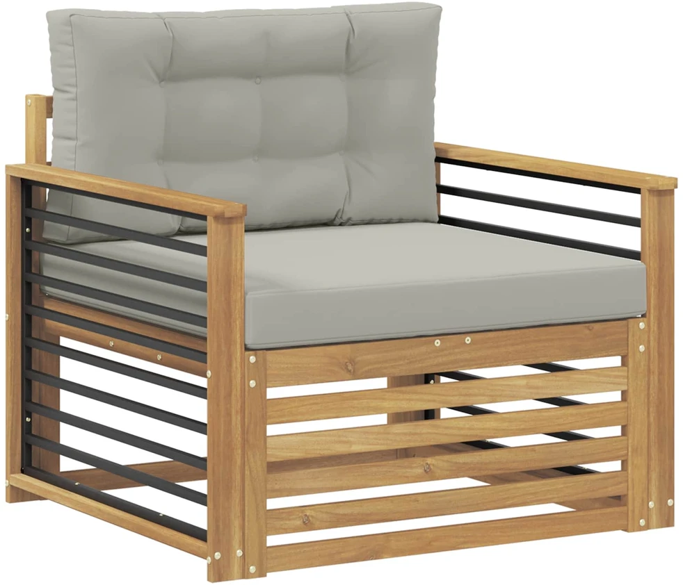 Lauko sofa Poliesteris Balta