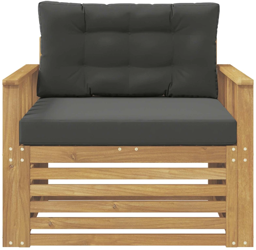 Lauko sofa Poliesteris Balta