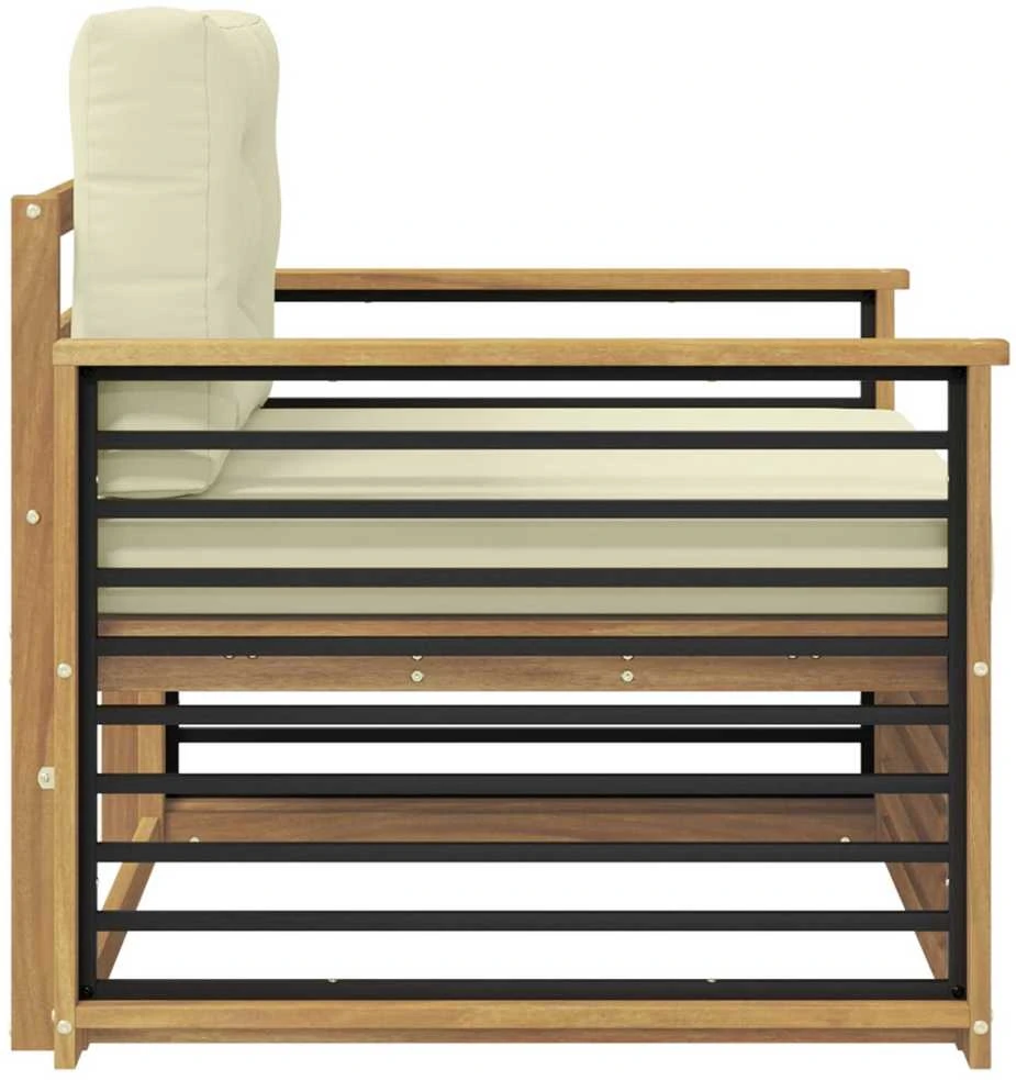 Lauko sofa Poliesteris Balta