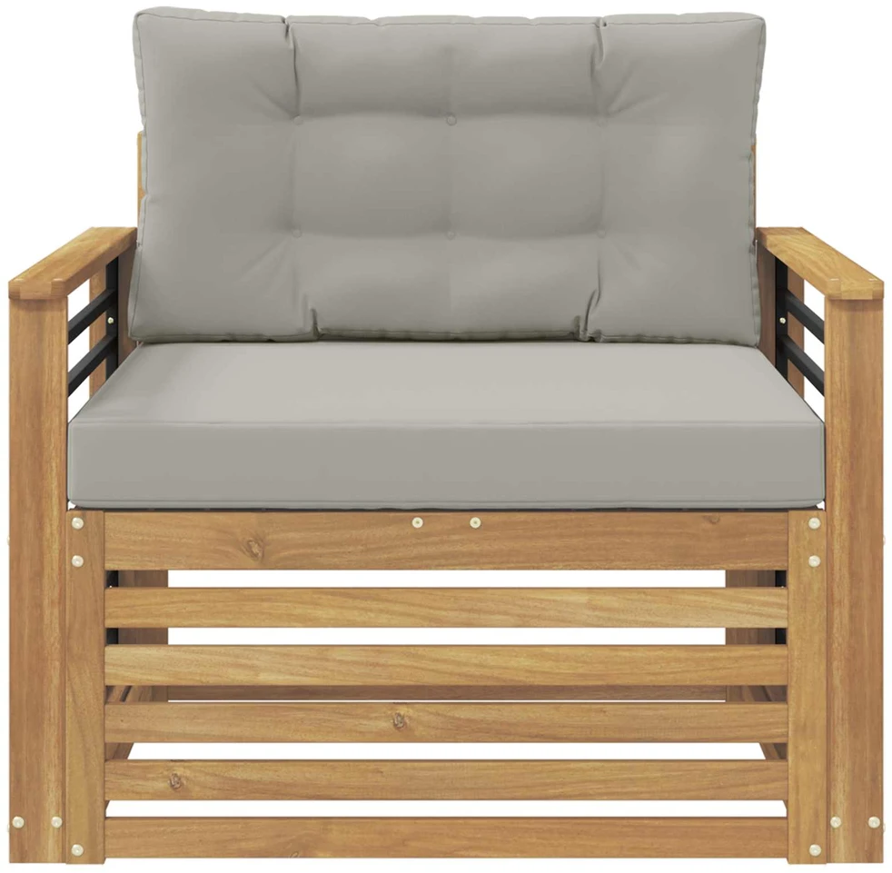 Lauko sofa Poliesteris Balta