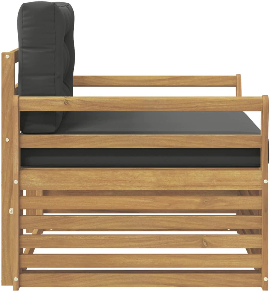 Lauko sofa Poliesteris Balta