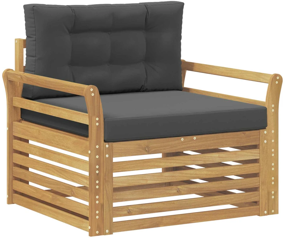 Lauko sofa Poliesteris Balta