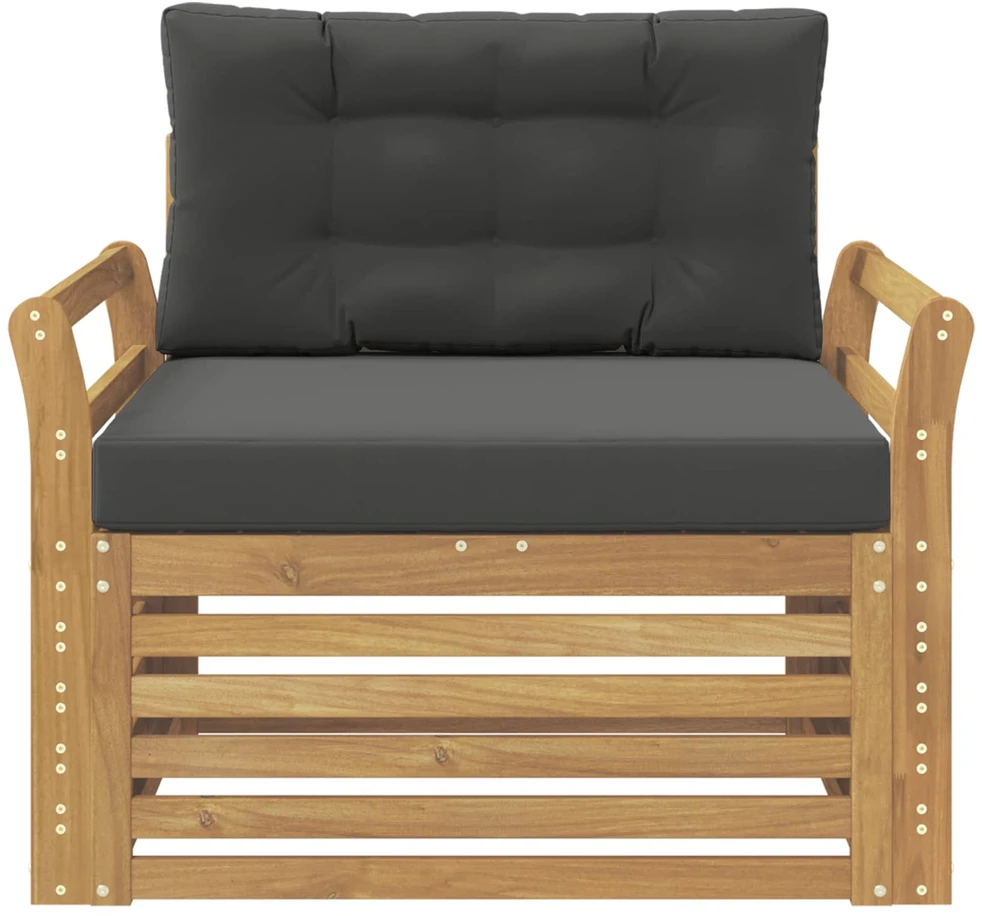 Lauko sofa Poliesteris Balta