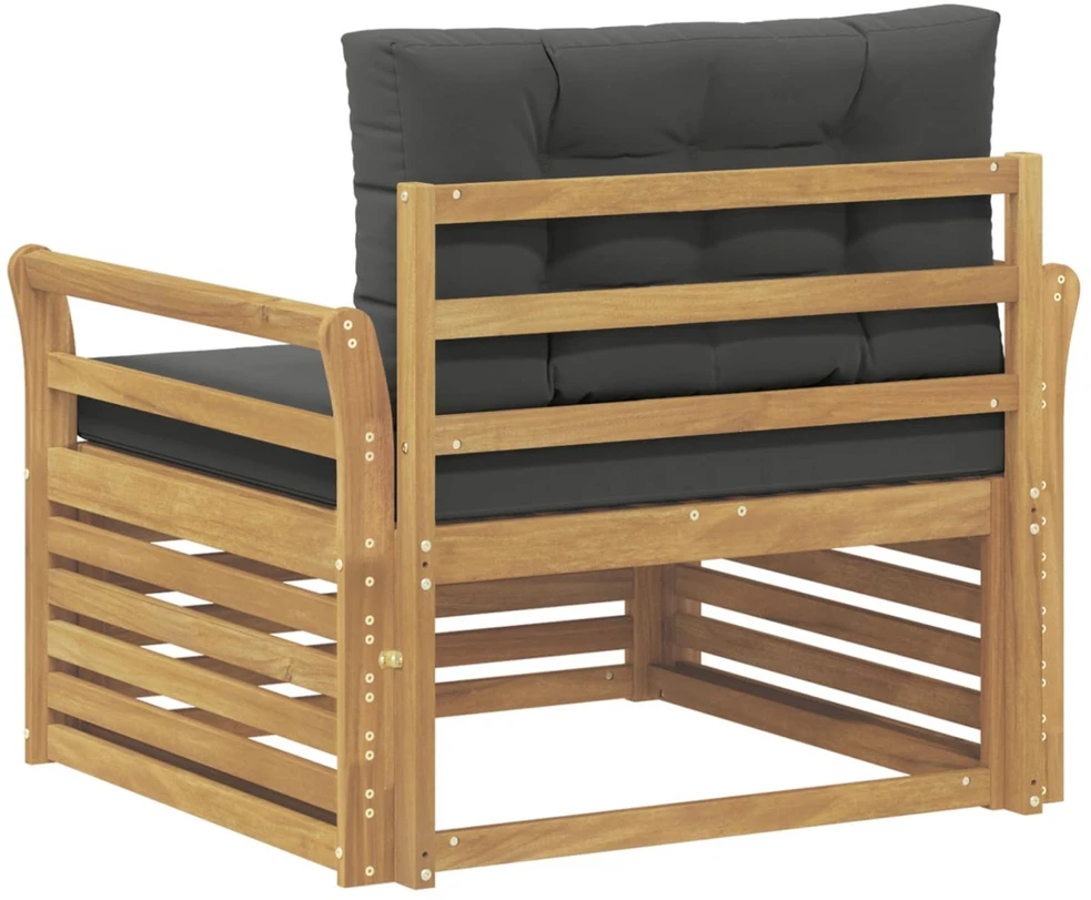 Lauko sofa Poliesteris Balta