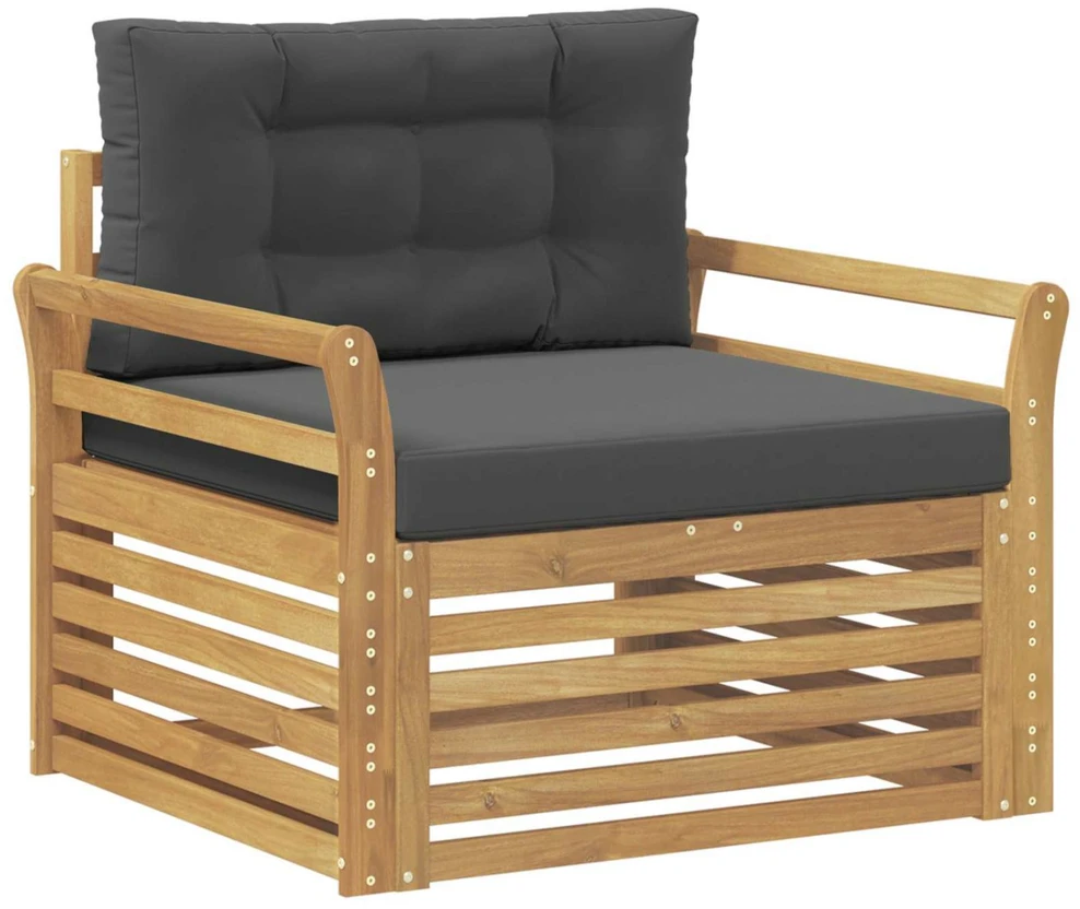 Lauko sofa Poliesteris Balta