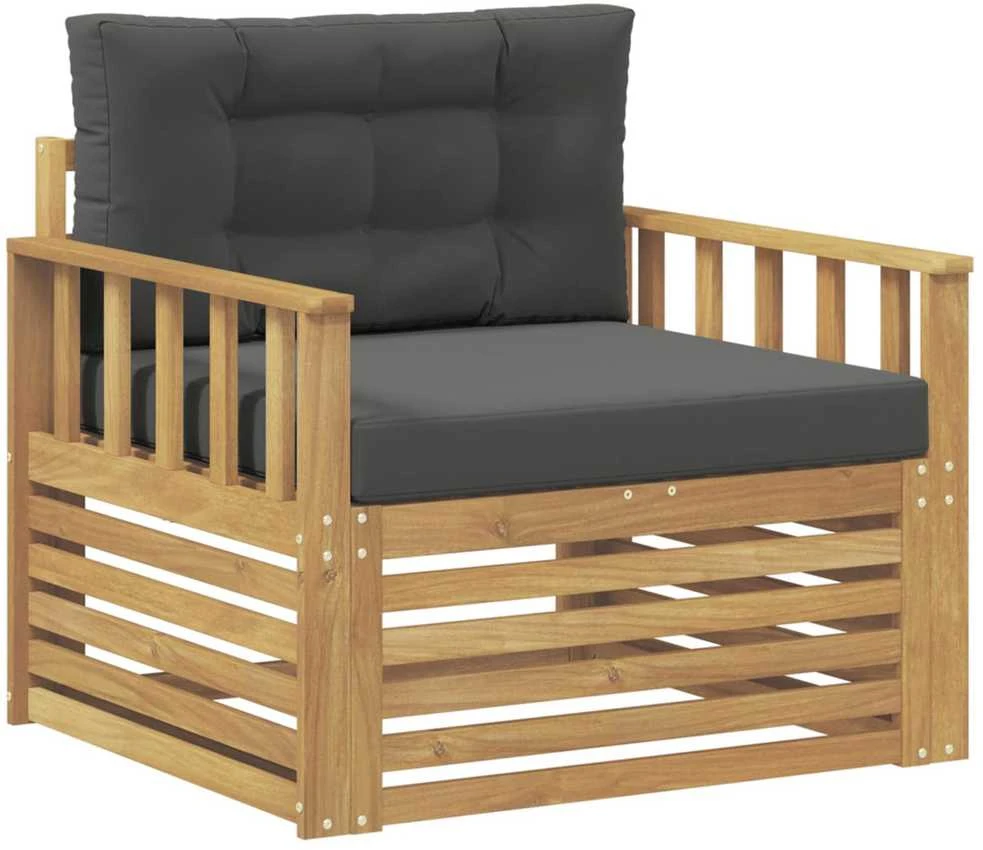 Lauko sofa Poliesteris Balta
