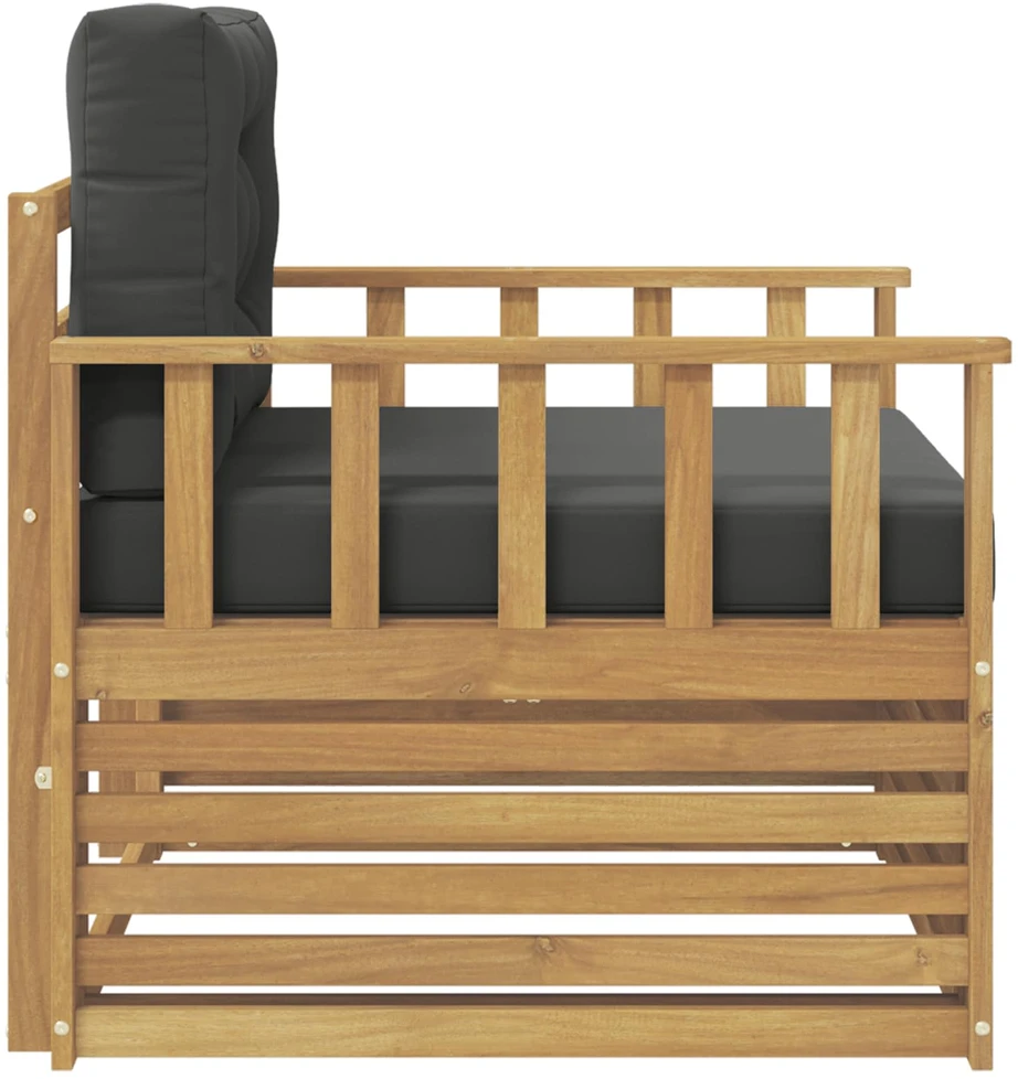 Lauko sofa Poliesteris Balta