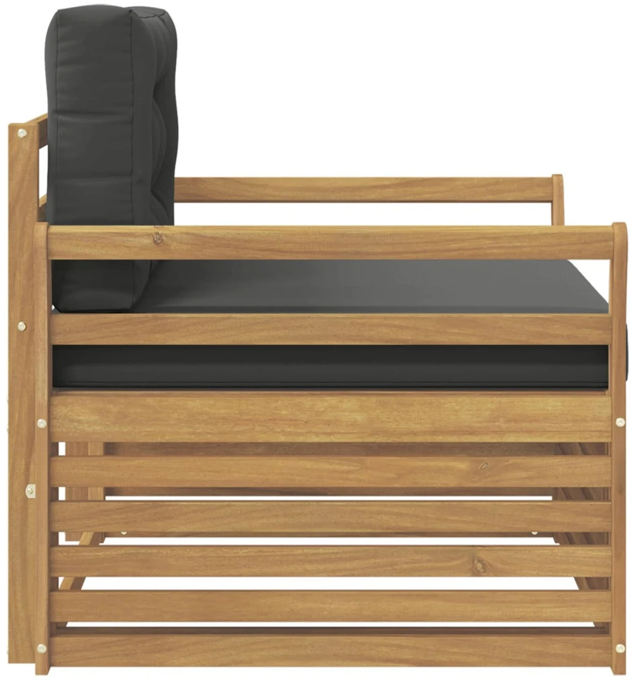 Lauko sofa Poliesteris Balta