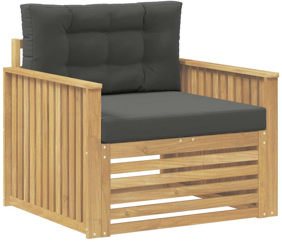 Lauko sofa Poliesteris Balta