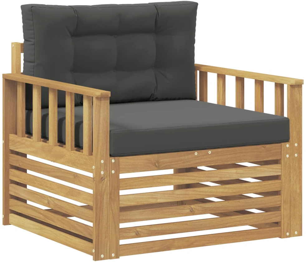 Lauko sofa Poliesteris Balta