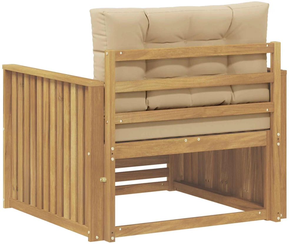 Lauko sofa Poliesteris Balta