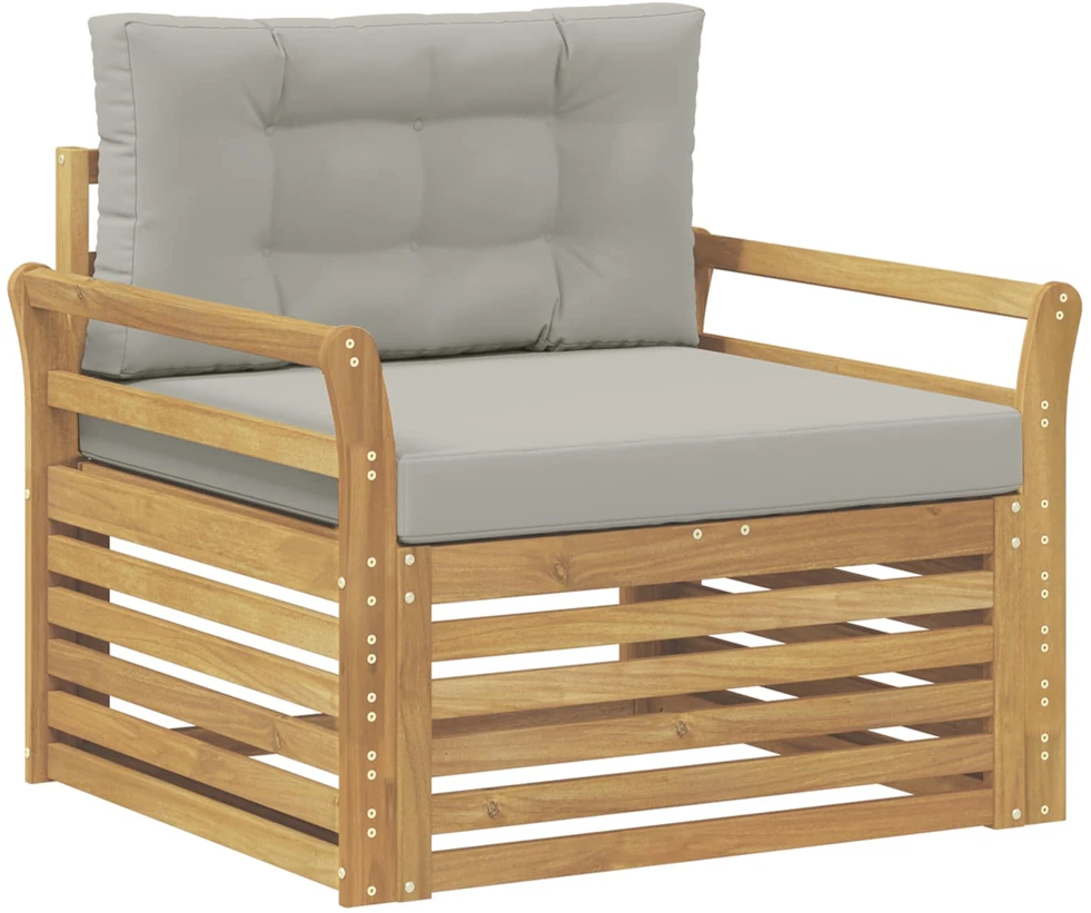 Lauko sofa Poliesteris Balta