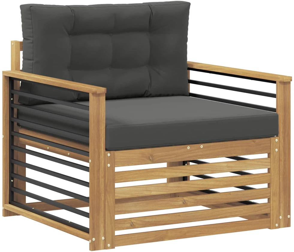 Lauko sofa Poliesteris Balta
