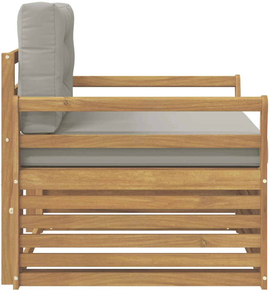 Lauko sofa Poliesteris Balta