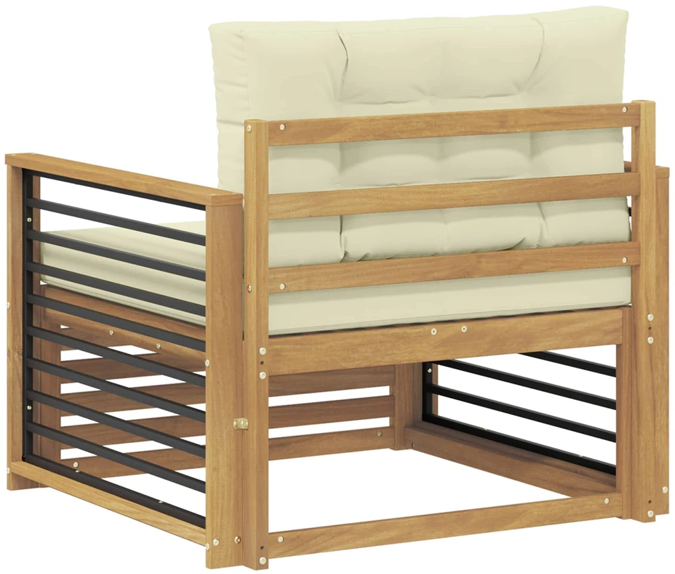 Lauko sofa Poliesteris Balta