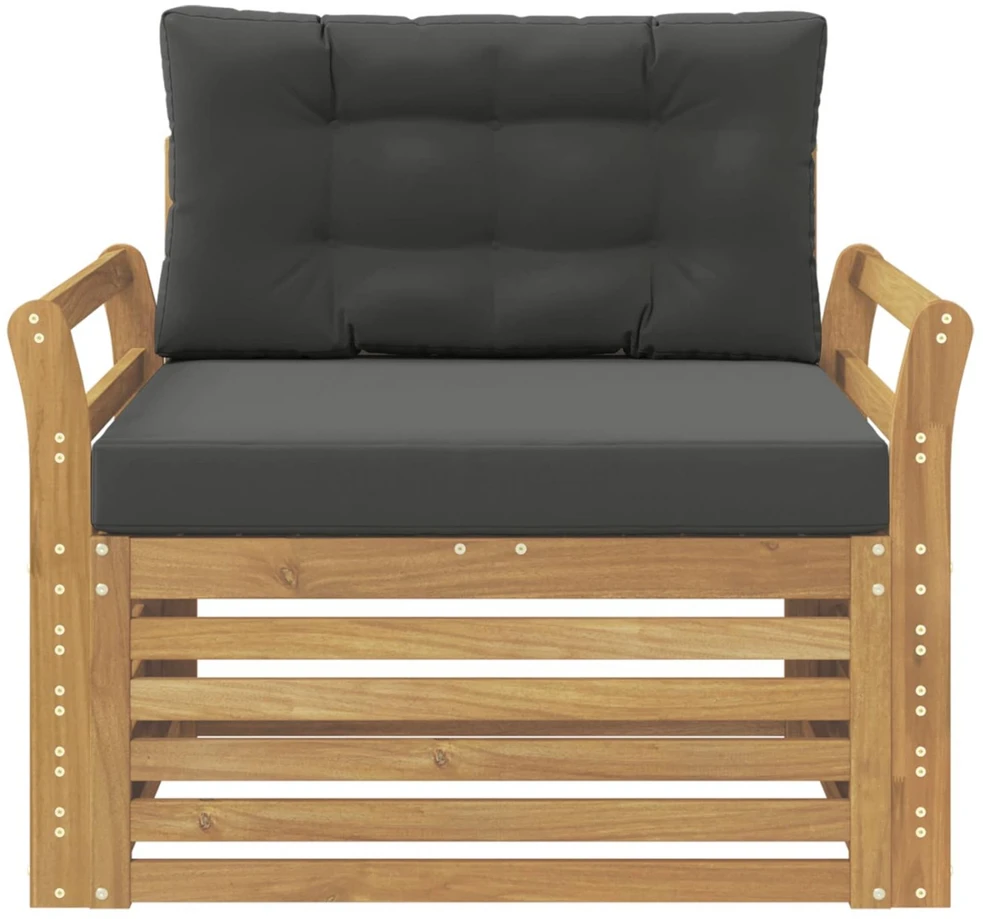 Lauko sofa Poliesteris Balta
