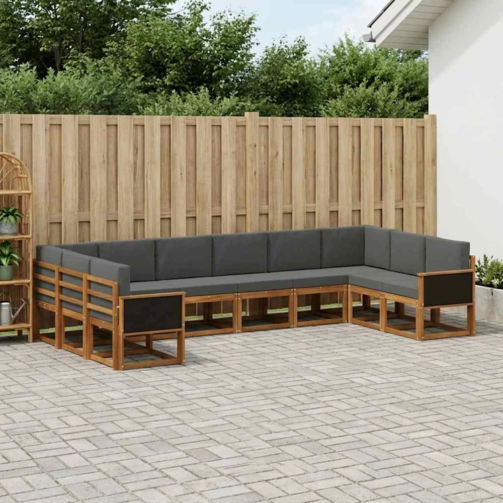 Lauko sofos komplektas 10 vnt. 10 vietos